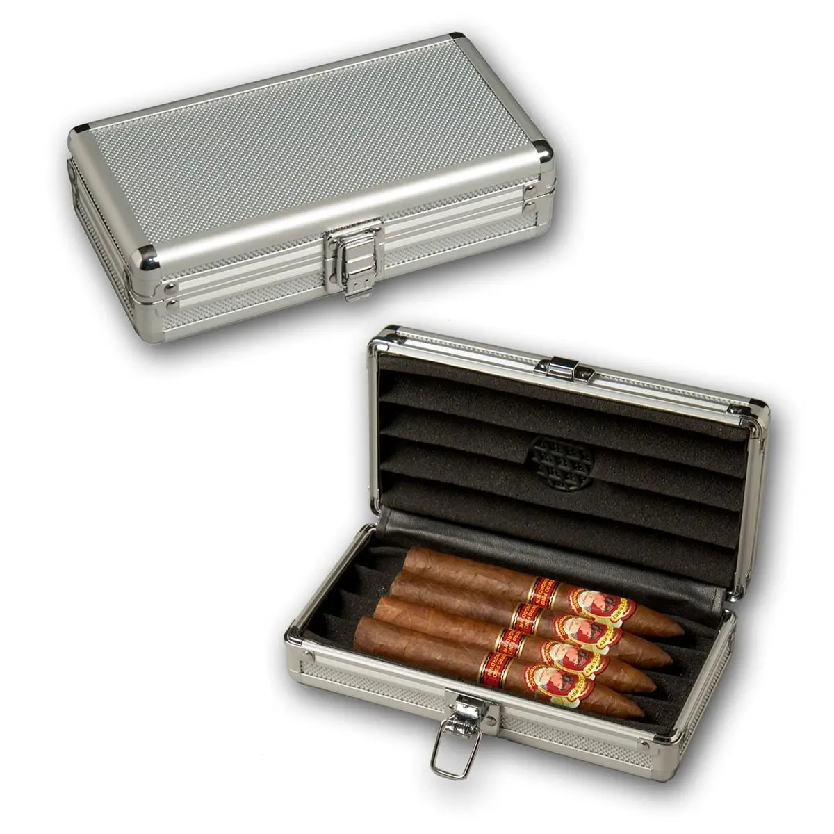 Craftsman's Bench Passport Travel Humidor 6-8 Count 1
