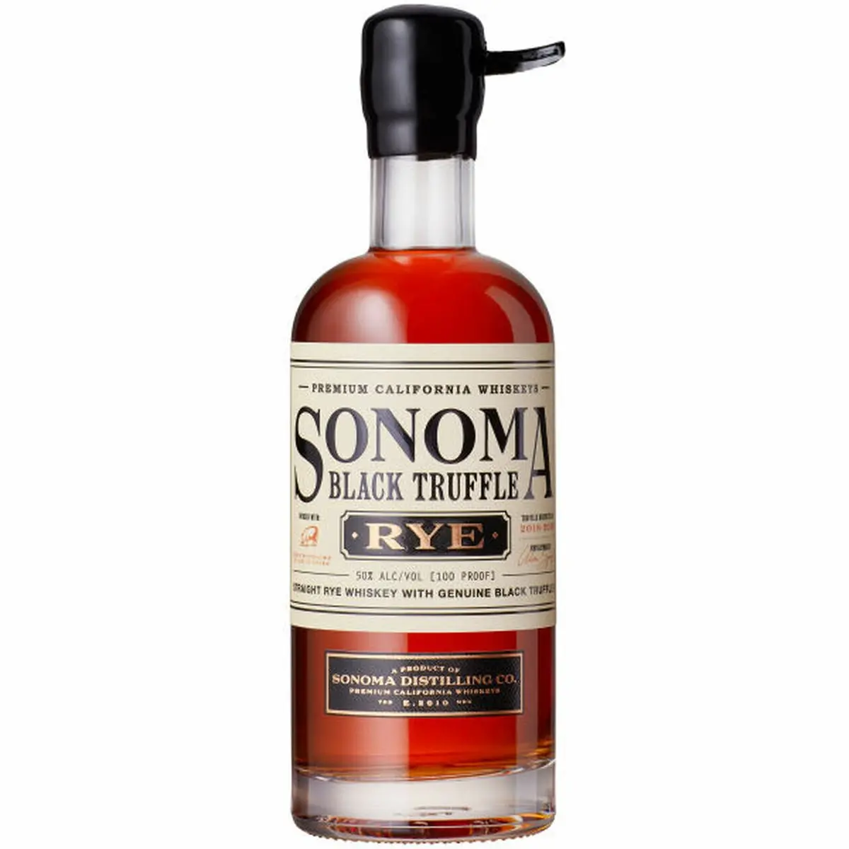 Sonoma Distilling Black Truffle Rye Whiskey 375Ml 1