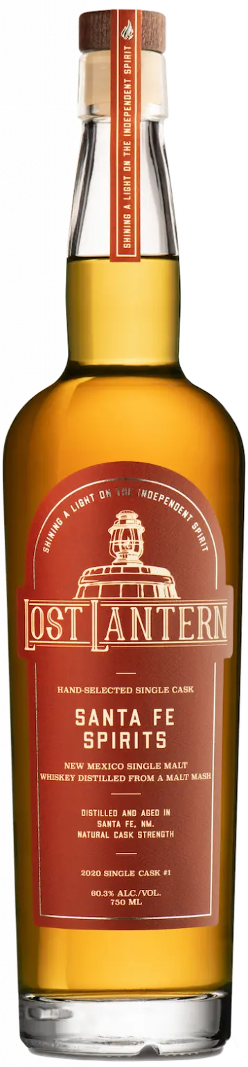 Lost Lantern Single Cask #1 Santa Fe New Mexico Single Malt Whiskey 120.6Pf 750Ml 1