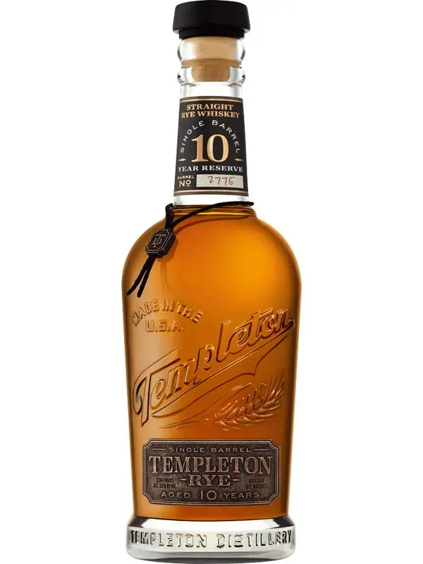 Templeton Rye 10 Year Old 750Ml 1