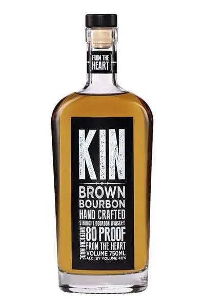 Kin Brown Bourbon Whiskey 750Ml 1