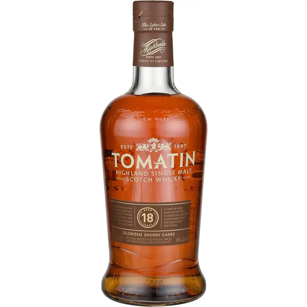 Tomatin Oloroso Sherry Cask 18 Year Old 750Ml 1