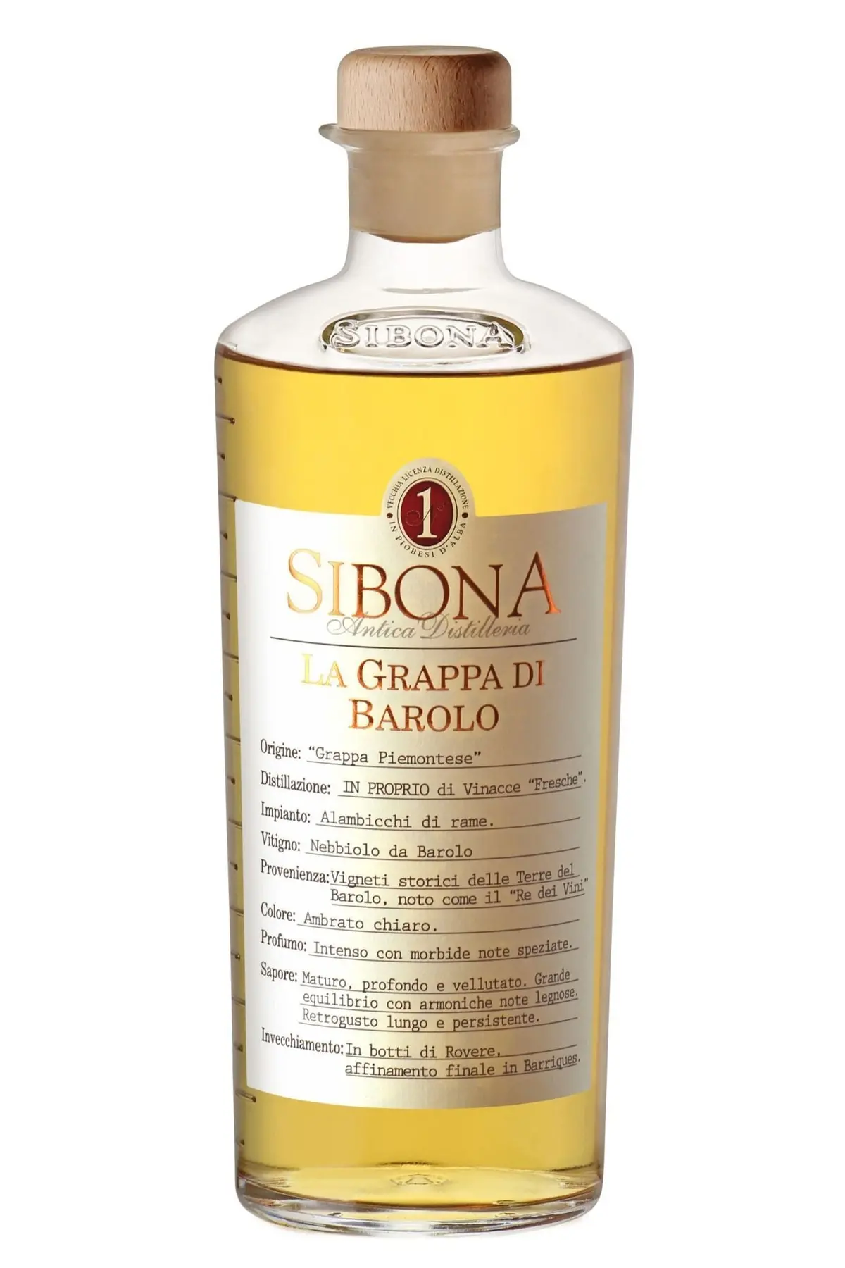 Sibona La Grappa Di Barolo 1L 1