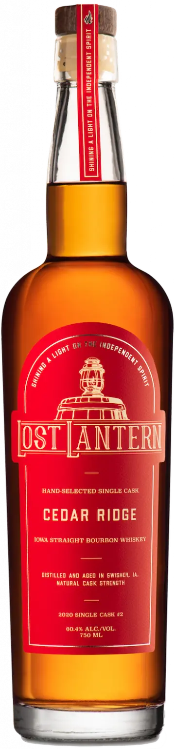 Lost Lantern Single Cask #2 Cedar Ridge Iowa Straight Bourbon 120.7Pf 750Ml 1
