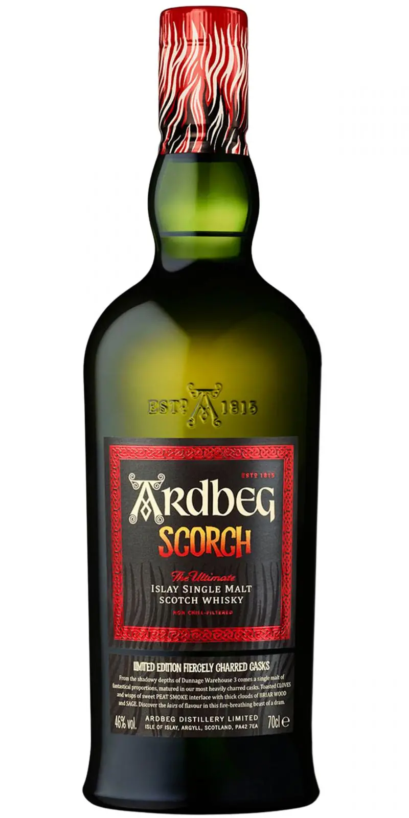 Ardbeg "Scorch" Dragon Charred Cask Single Malt Whisky 92 Proof 750Ml 1