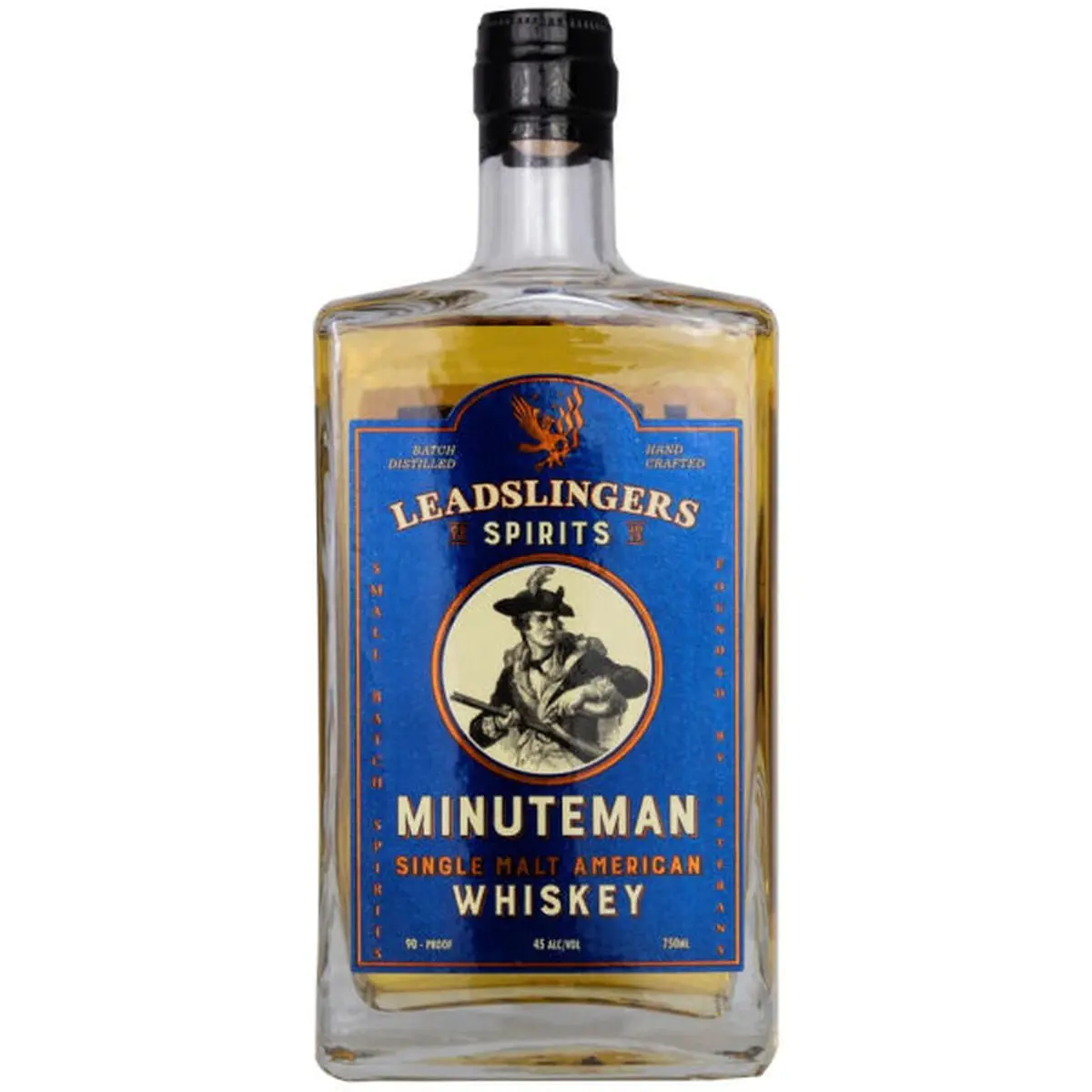 Leadslingers Minuteman Single Malt American Whiskey 750Ml 1