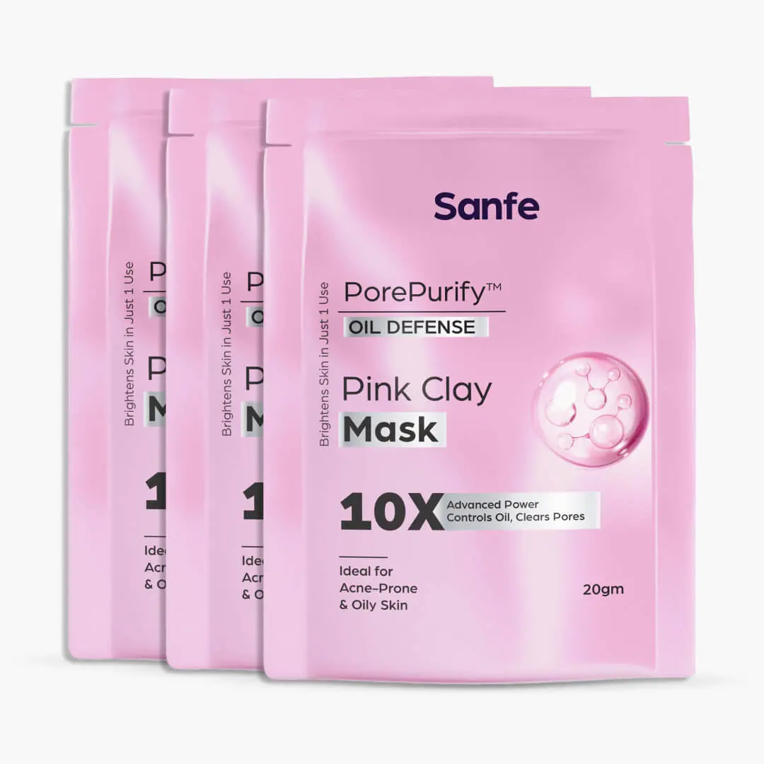 Porepurify™ Oil Defense Pink Clay Mask (Pack Of 3) 1