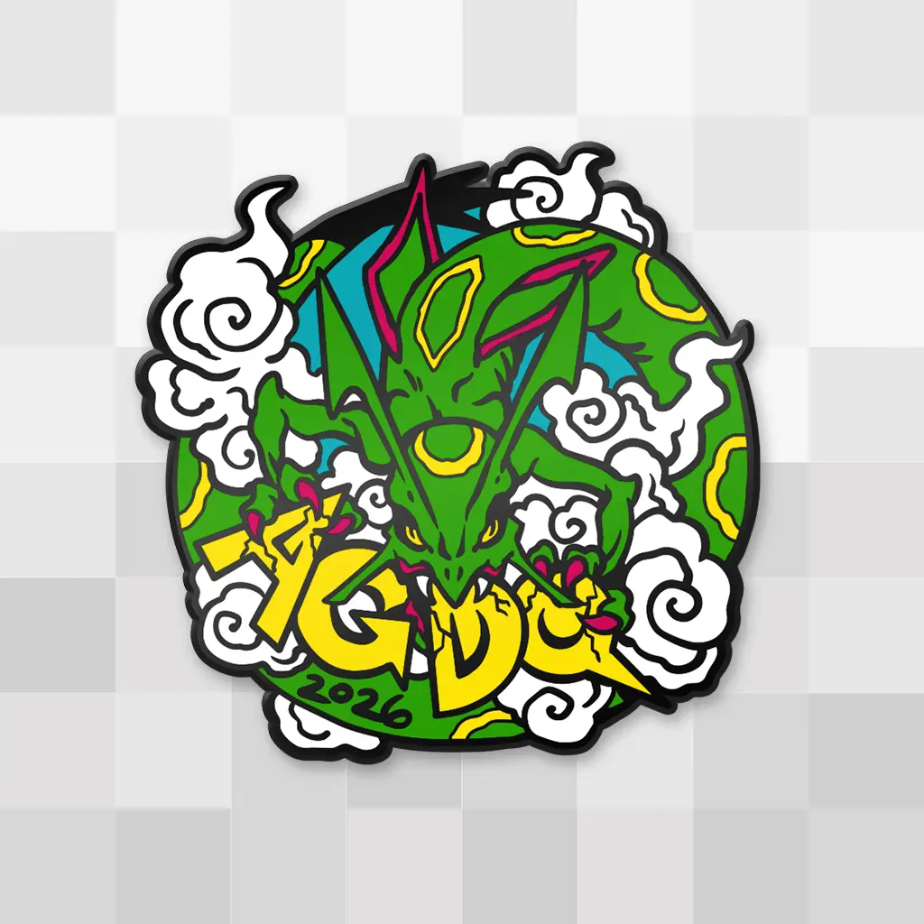 Agdq 2026 Finale Pin: Emerald Dragon 1
