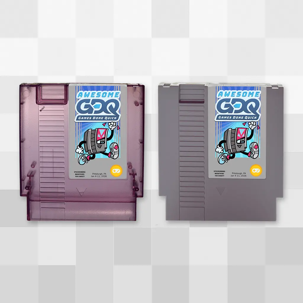 Agdq 2026 Limited Edition Nes Cartridge 1