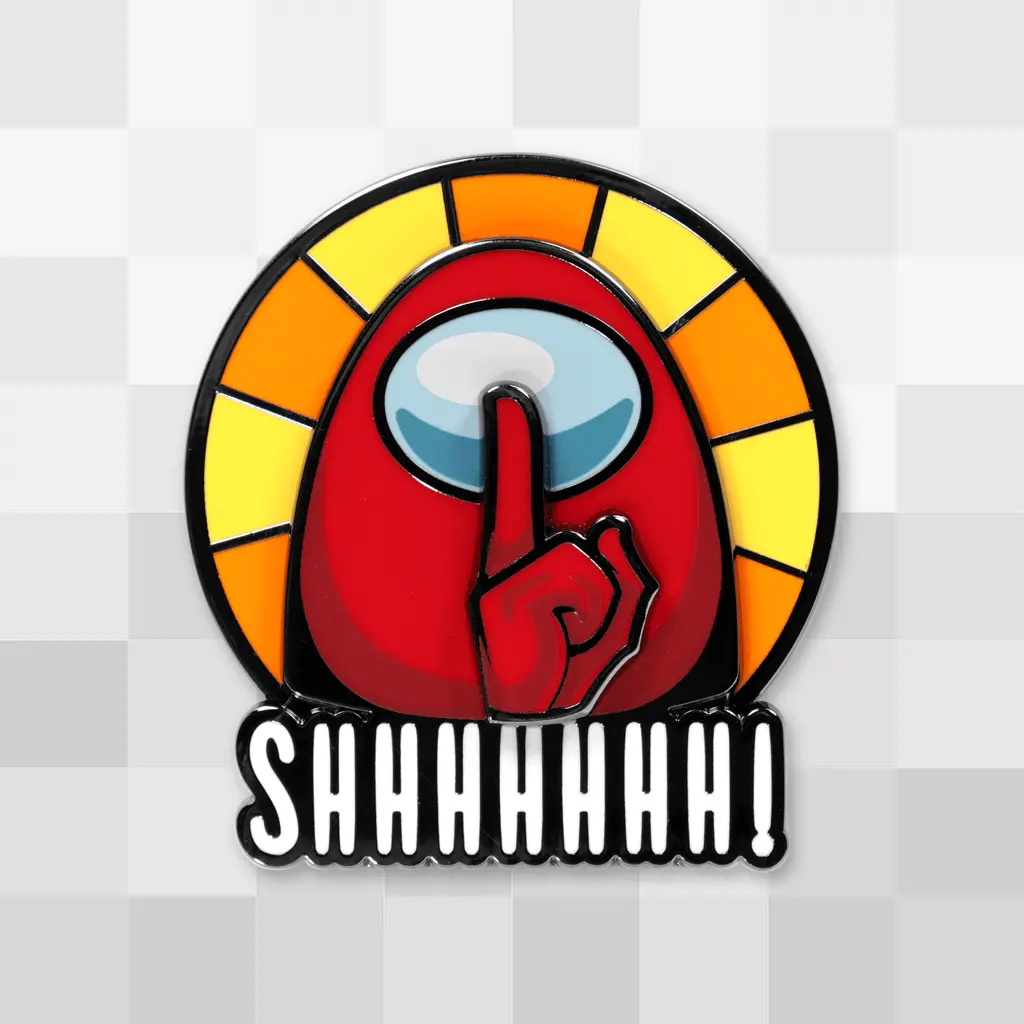 Shhhhhhh! Spinning Pin 1