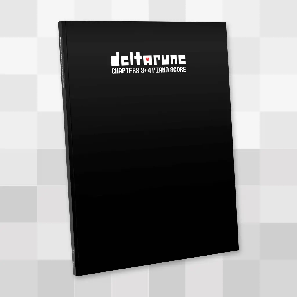 Deltarune Chapters 3+4 Piano Score Book 1