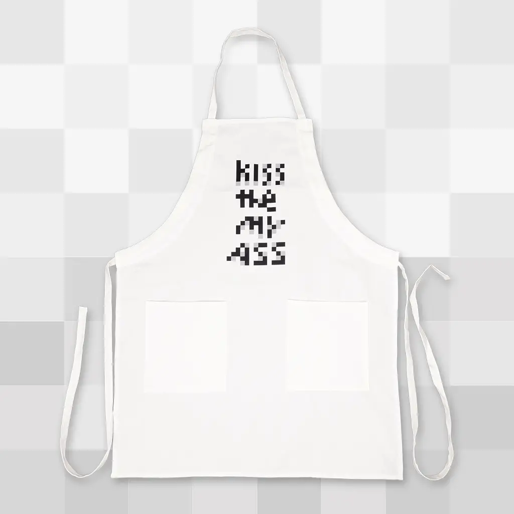 Kiss The My Ass Apron 1