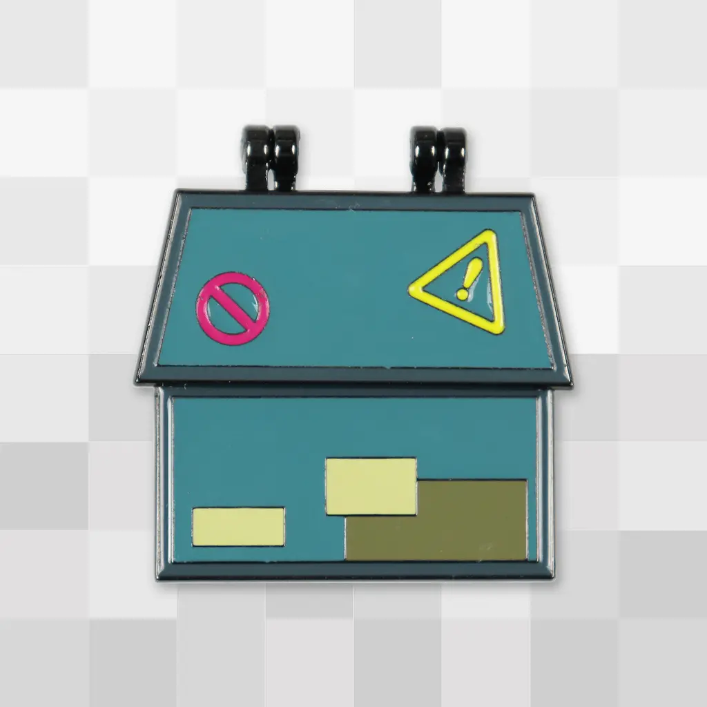 Spamton Dumpster Hinged Pin 1