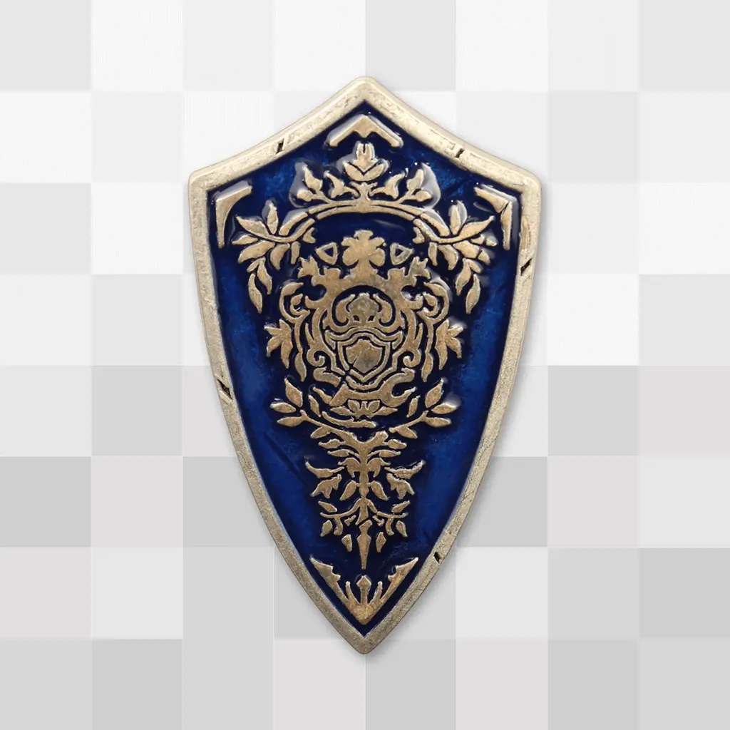 Elite Knight Shield Pin 1