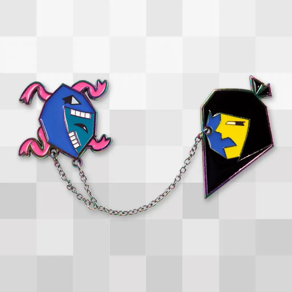 Ena Chained Mask Pin 1