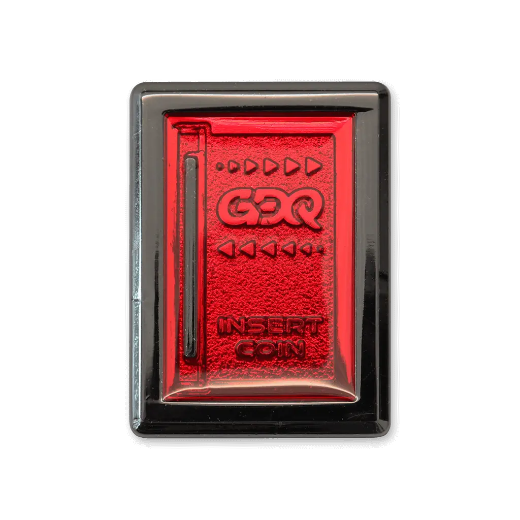 Gdq Arcade Coin Slot Pin 2