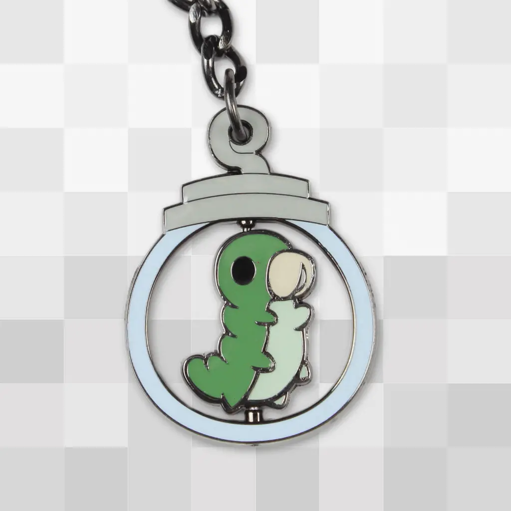 Grub In A Jar Spinning Keychain 1