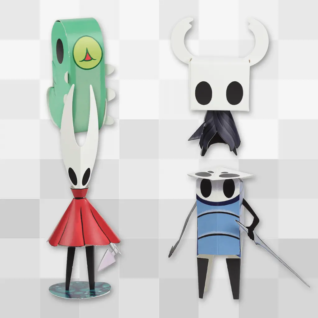 Hollow Knight Papercraft Set 1
