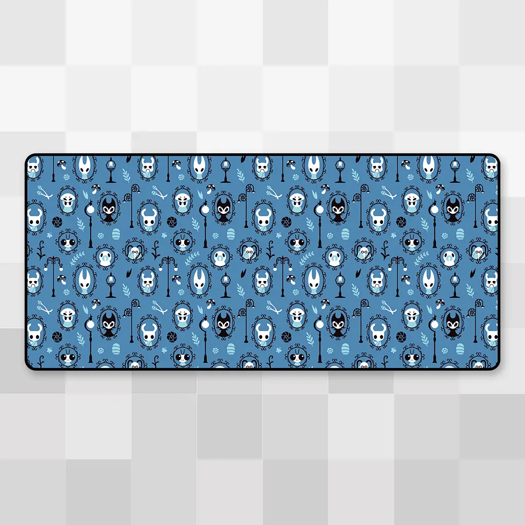 Portraits Of Hallownest Desk Mat 1