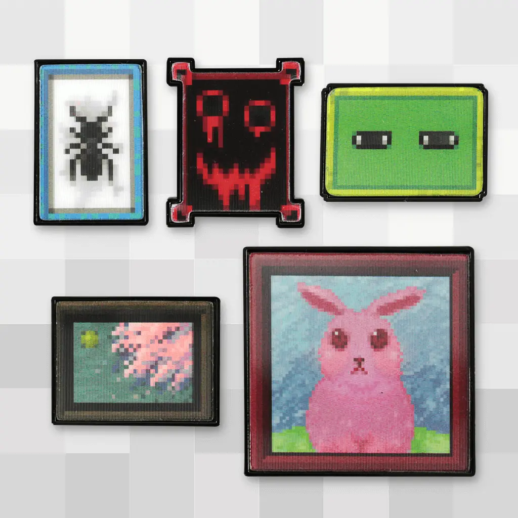 Guertena Artwork Lenticular Pin Set 1