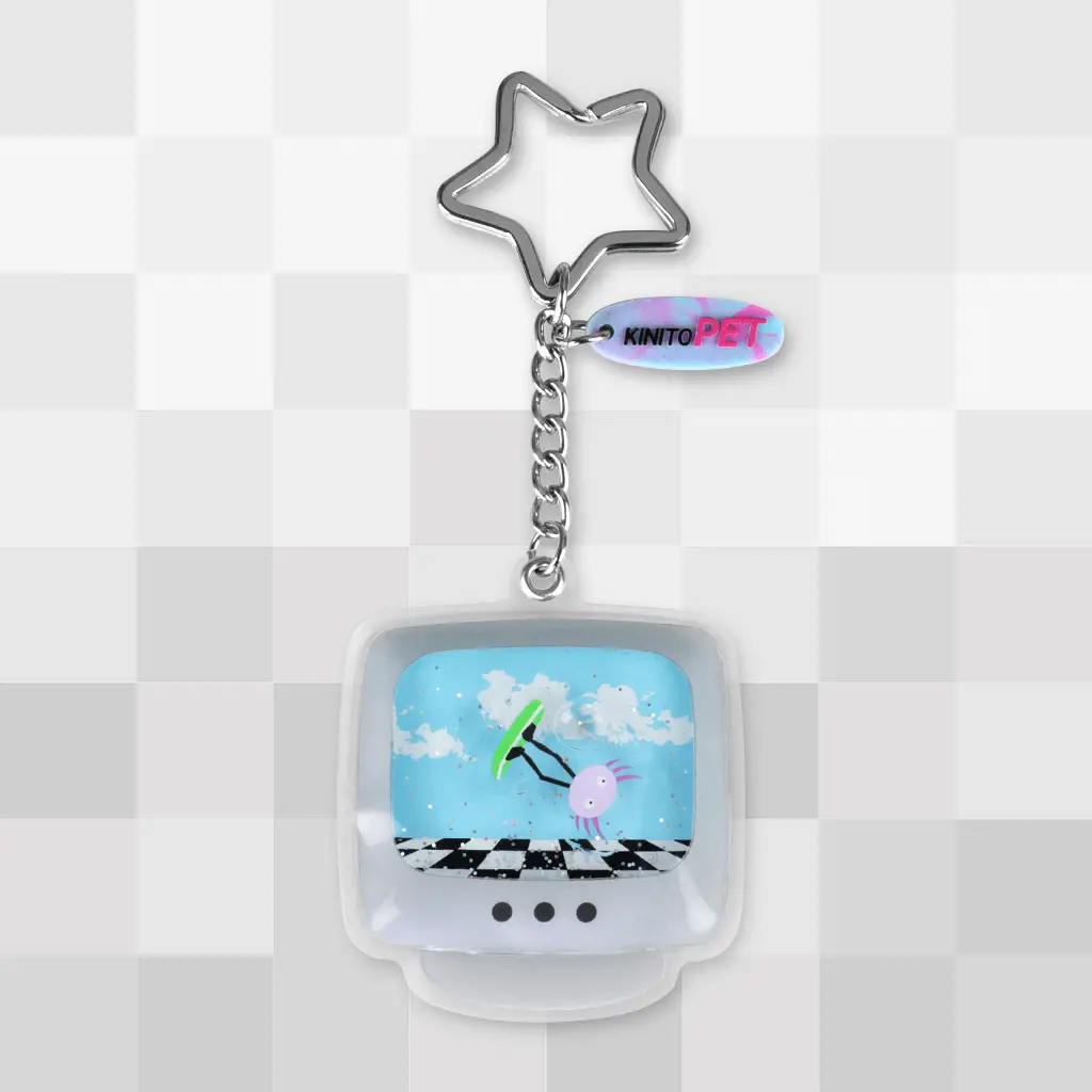 Surfing Kinito Keychain 1