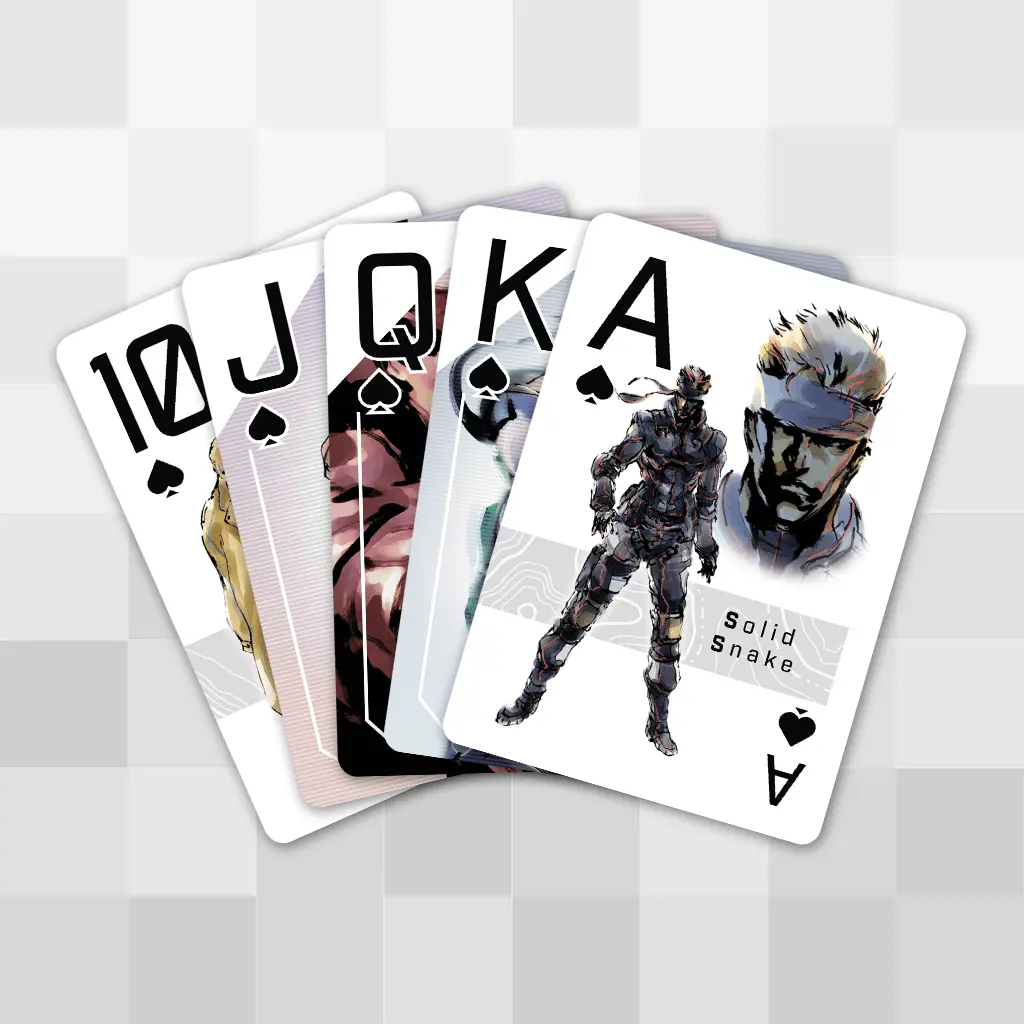 Metal Gear Solid Playing Cards 1