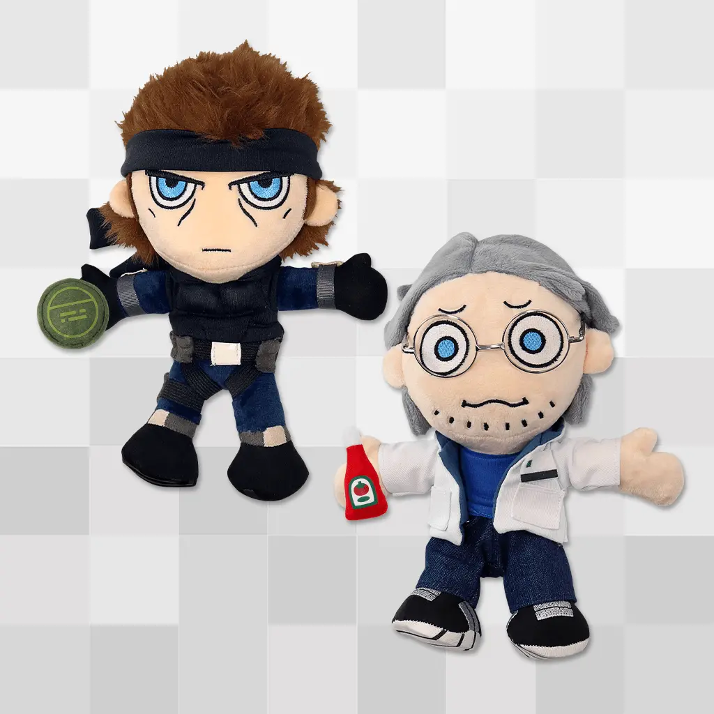 Snake And Otacon Plush Set 1