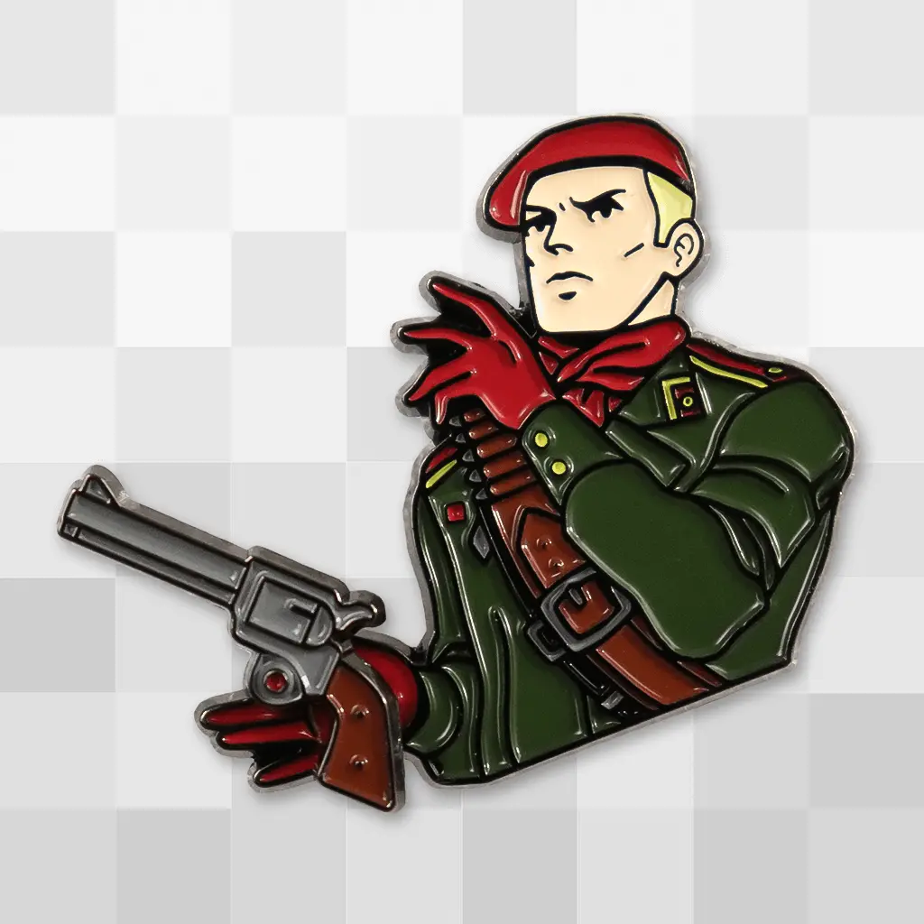 Revolving Ocelot Pin 1
