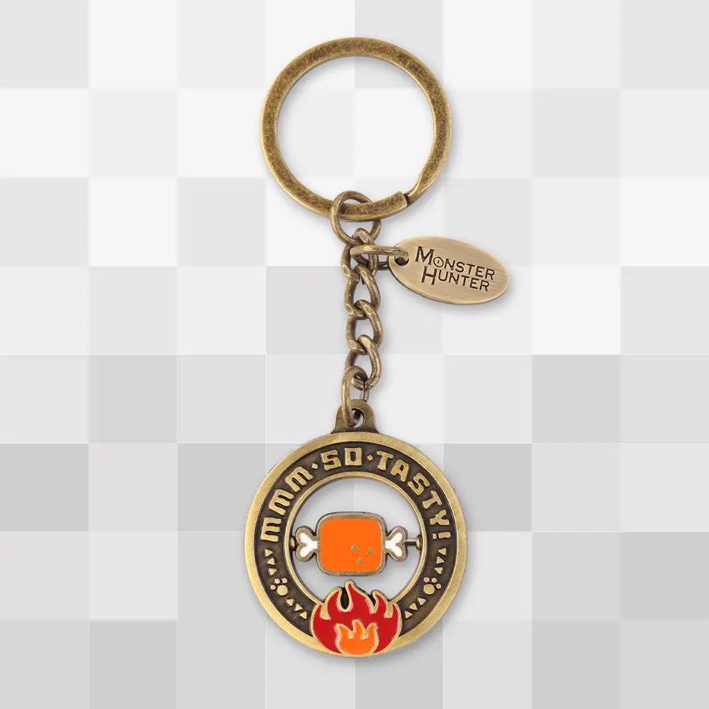 Monster Hunter Spinning Keychain 1