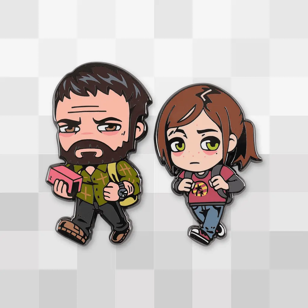 Joel And Ellie Pin Set 1