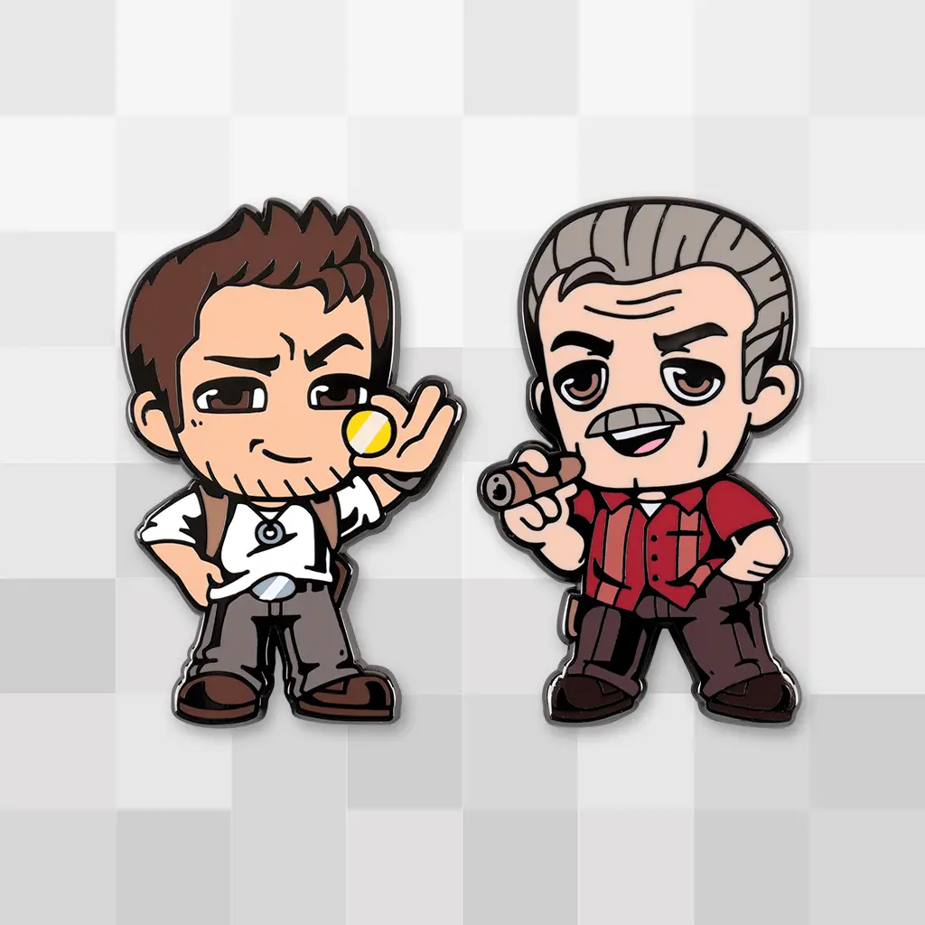 Nathan And Sully Pin Set 1
