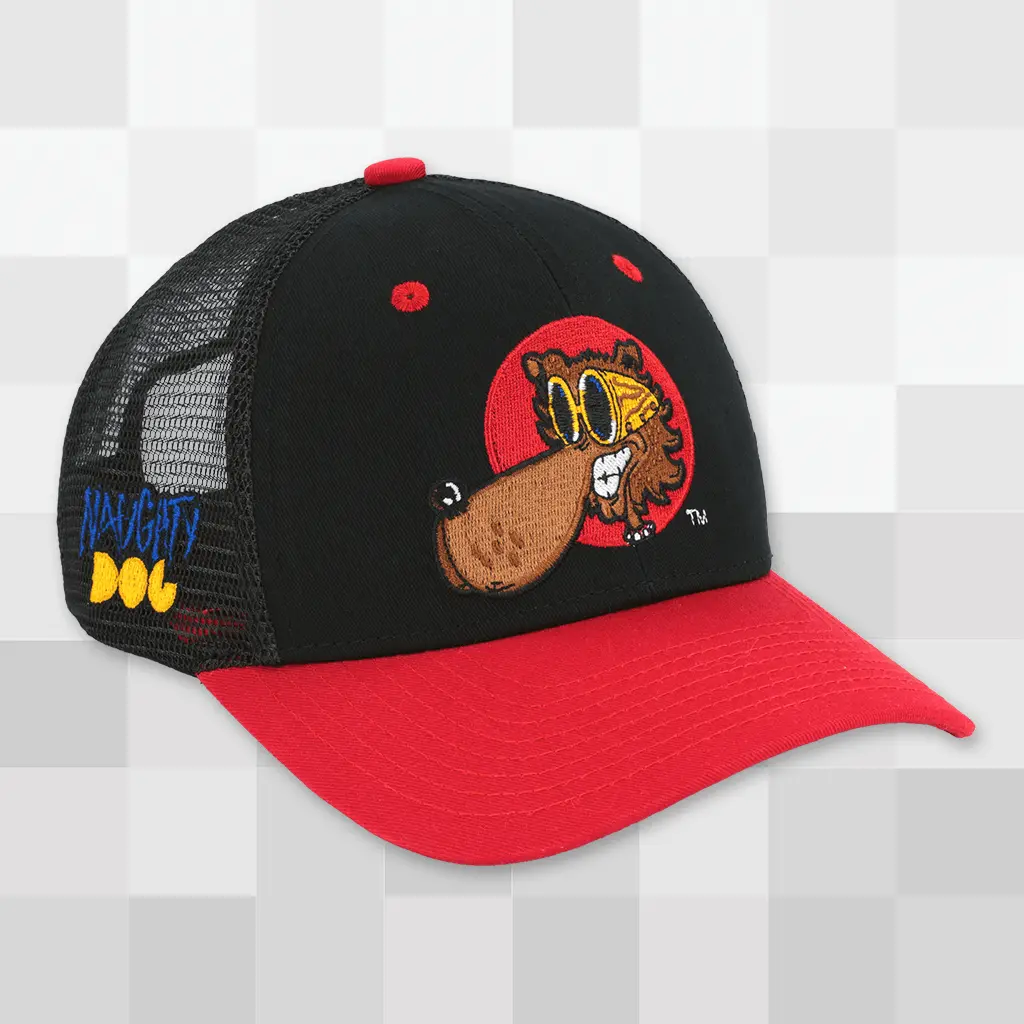 Naughty Dog Retro Logo Hat 1