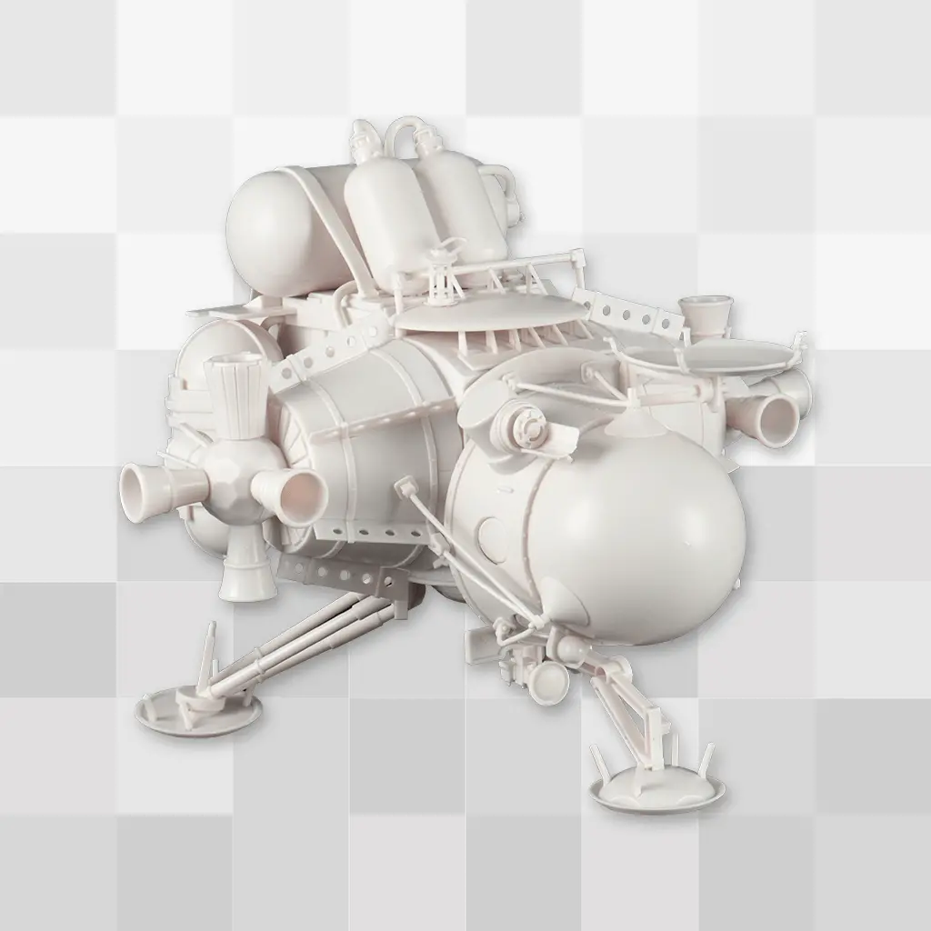 Hearthian Lander Model Kit 1