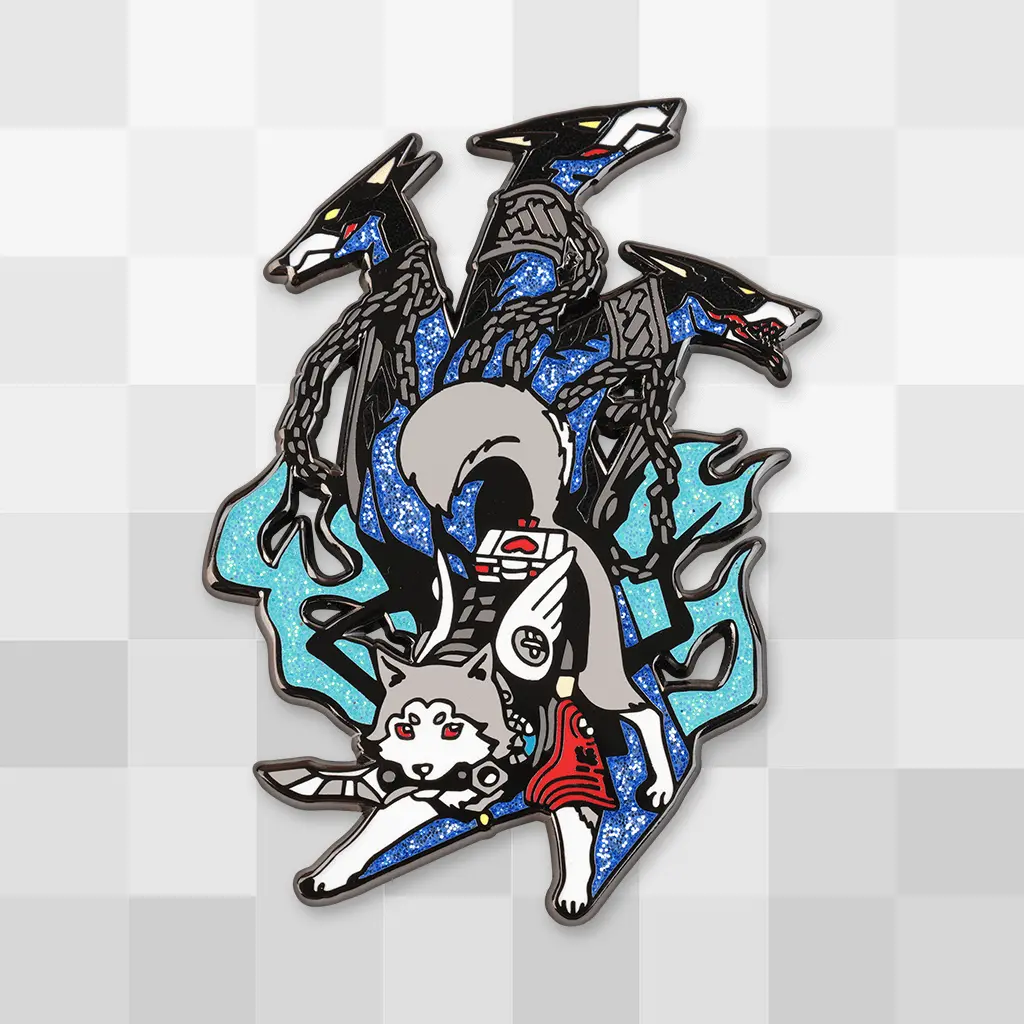 Koromaru And Cerberus Pin 1
