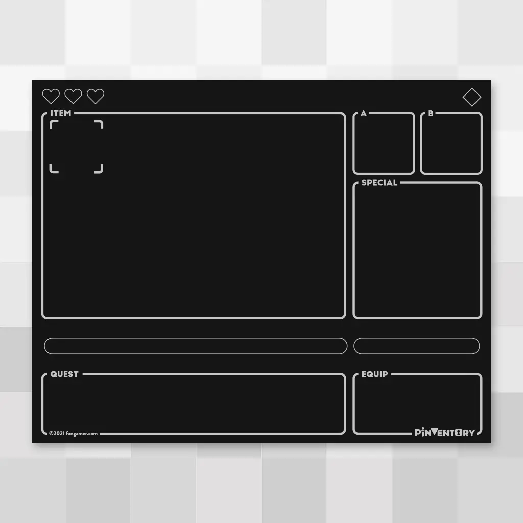 Quest Gear Pinboard 1