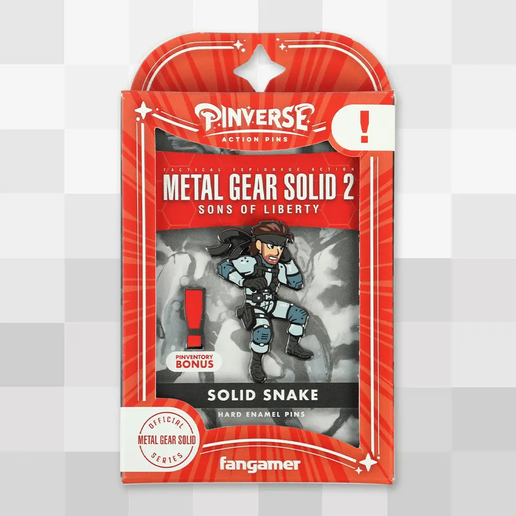 Pinverse - Solid Snake Pin Pack 1
