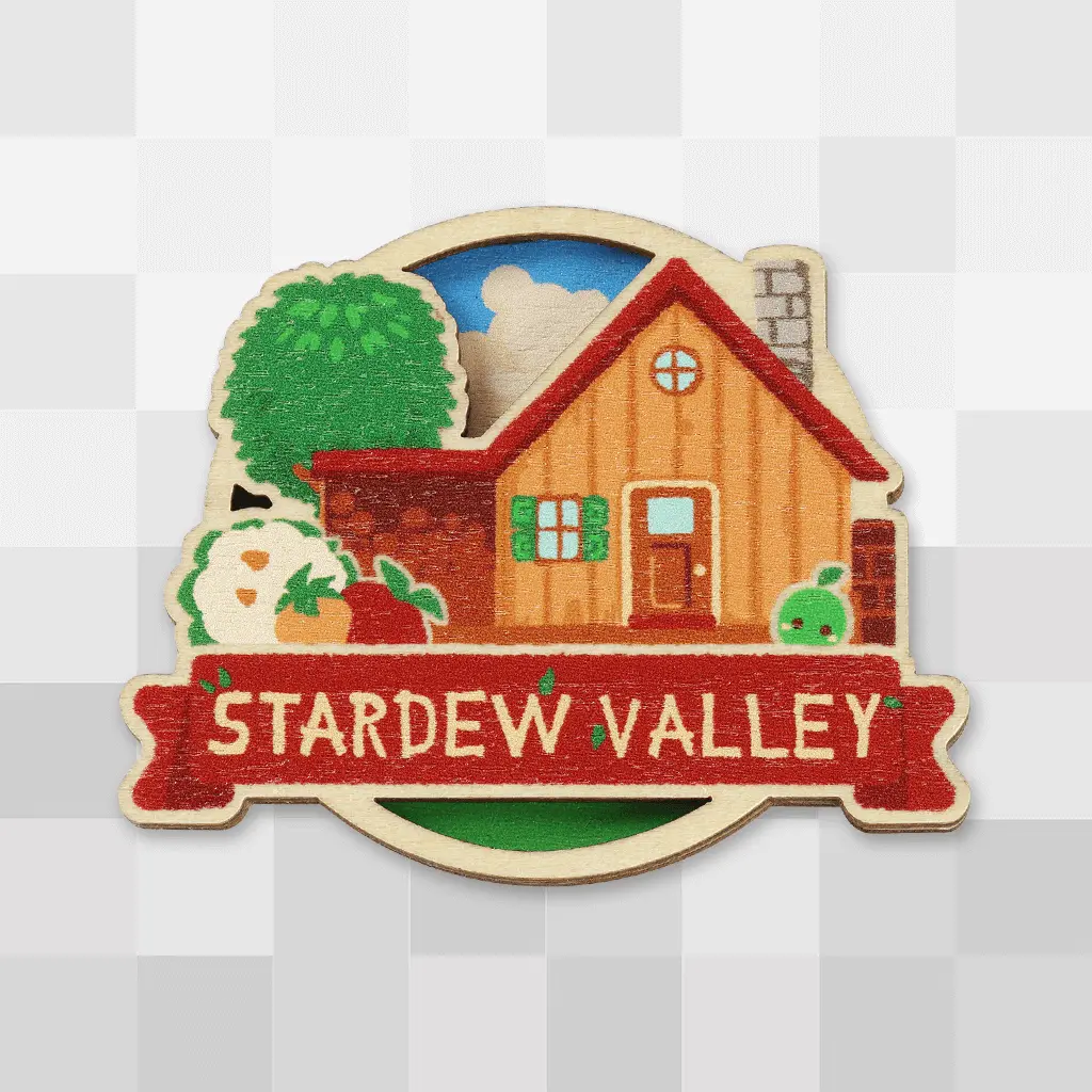 Farmhouse Wooden Pin 1