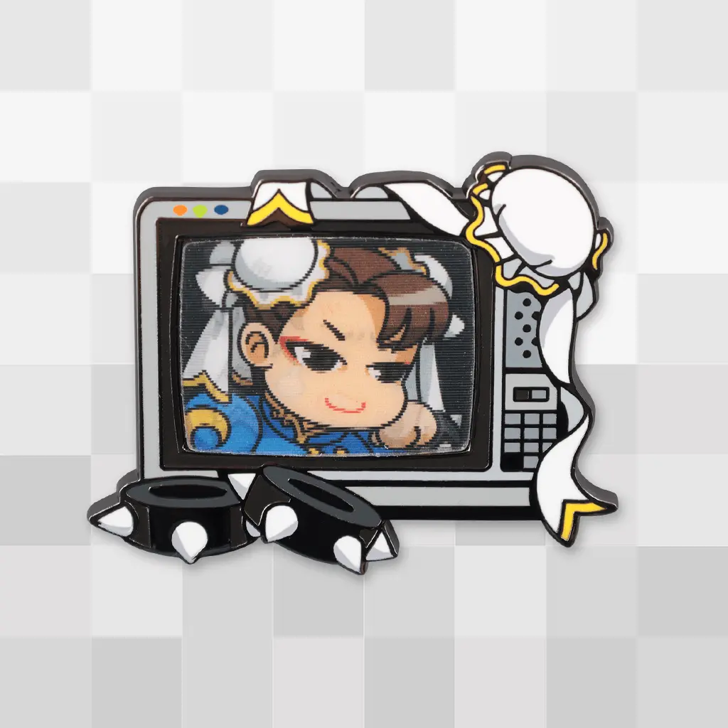 Street Fighter Buddies Lenticular Pin: Chun-Li 1