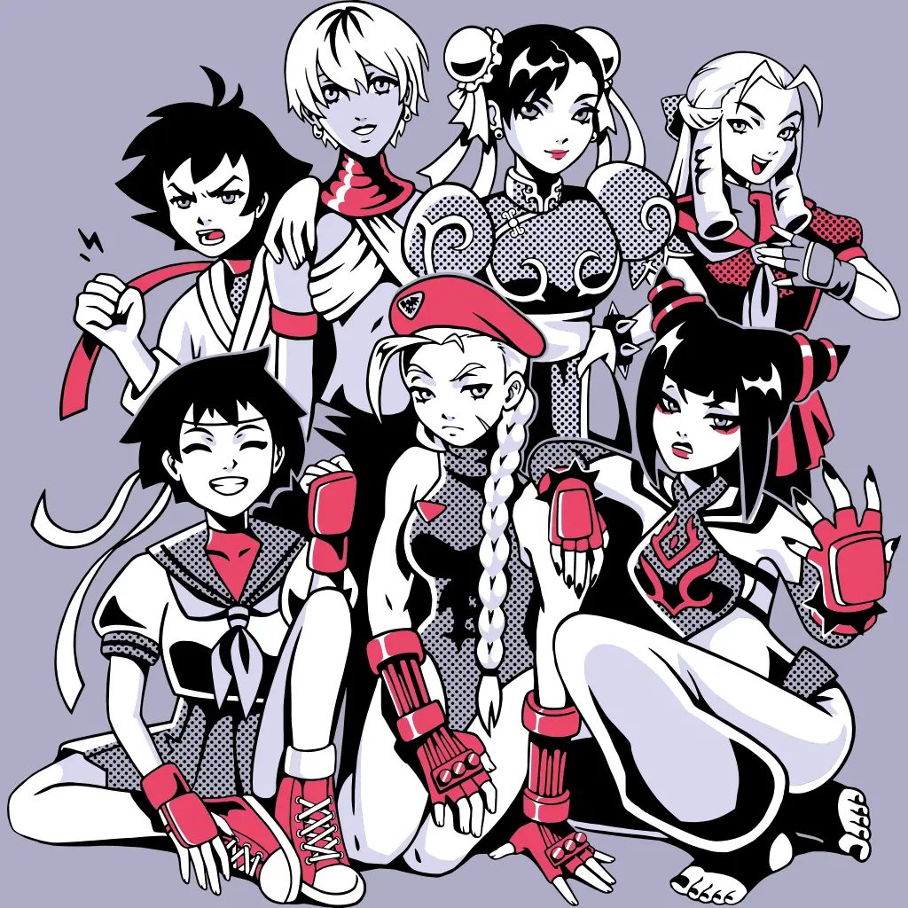 Women Of Street Fighter 1