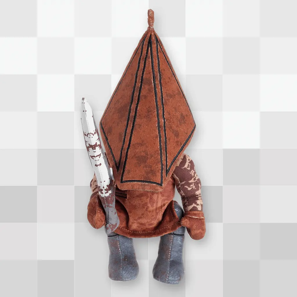Red Pyramid Thing Plush 1