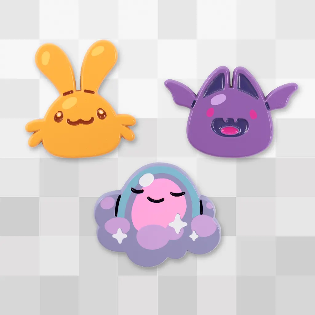 Slime Buddies Pin Set 1