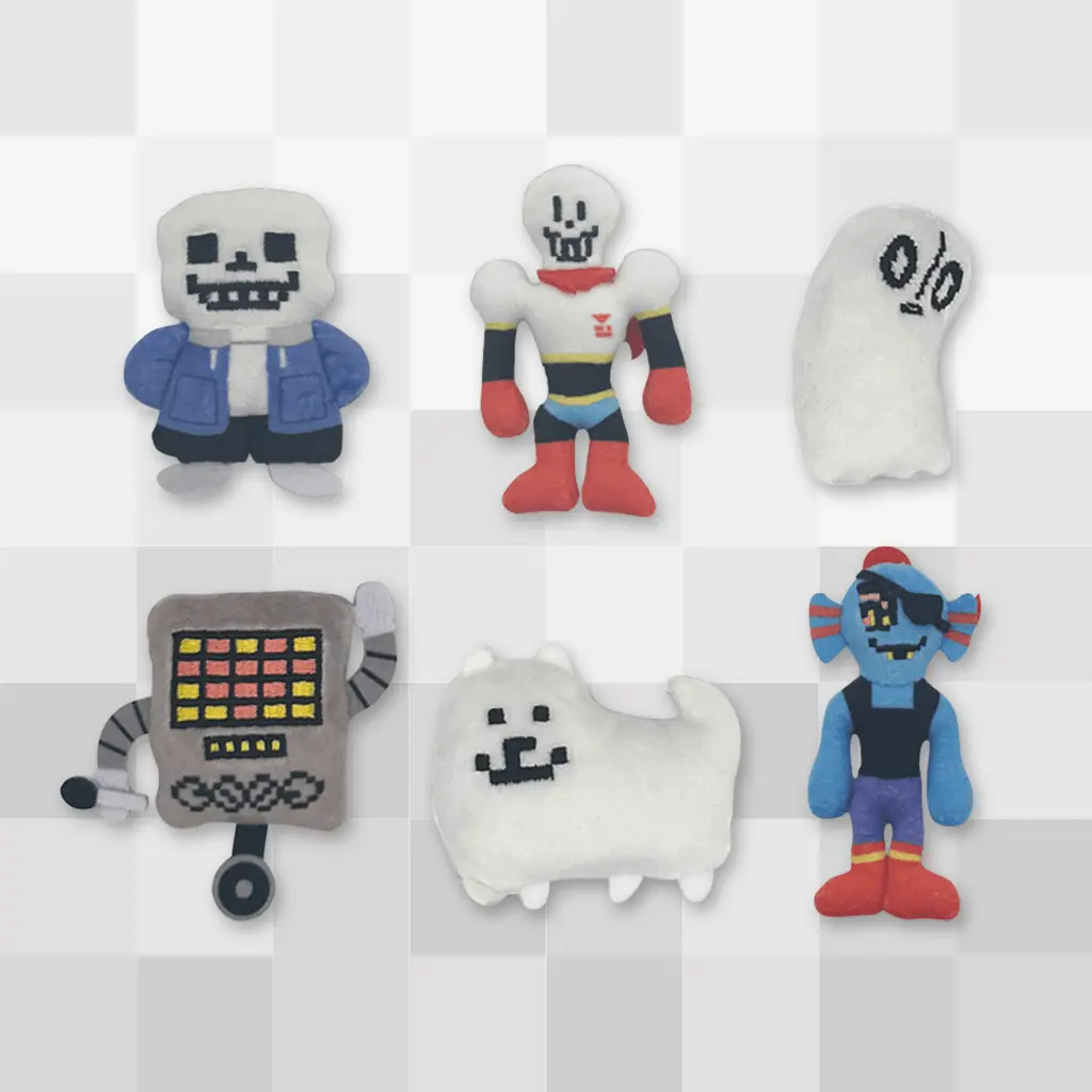 Undertale Magnet Mascots 1
