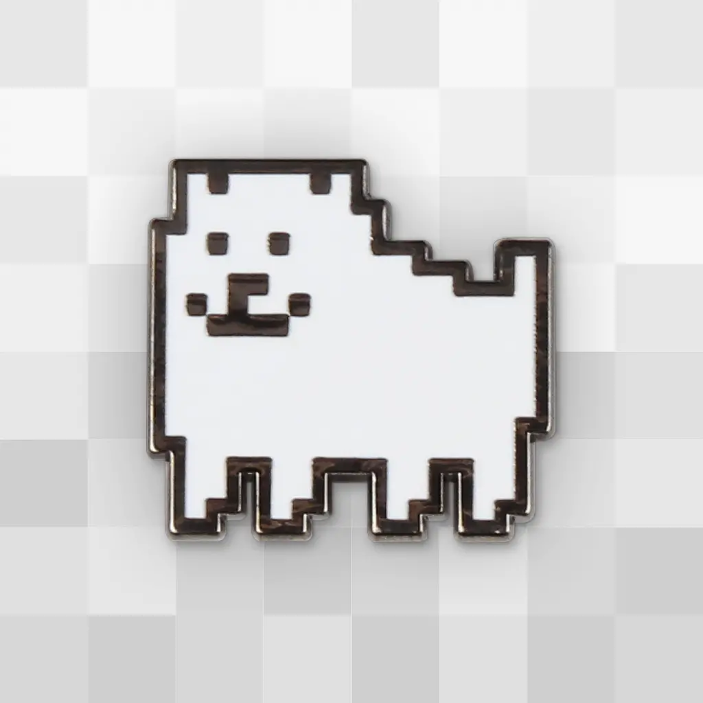 Annoying Dog Lapel Pin 1