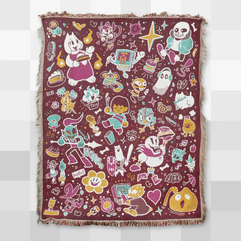 Friends And Foes Throw Blanket 1