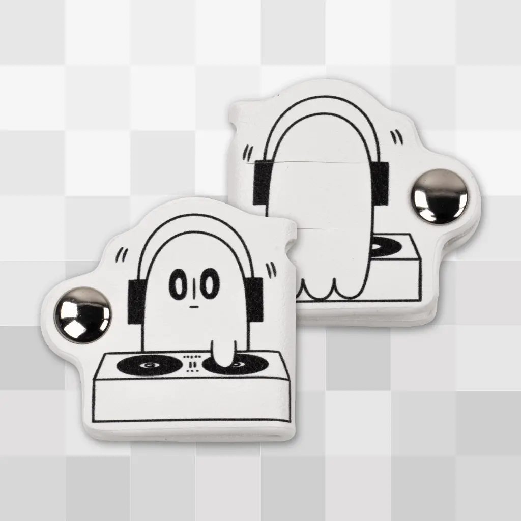 Napstablook Earphone Cable Clip 1