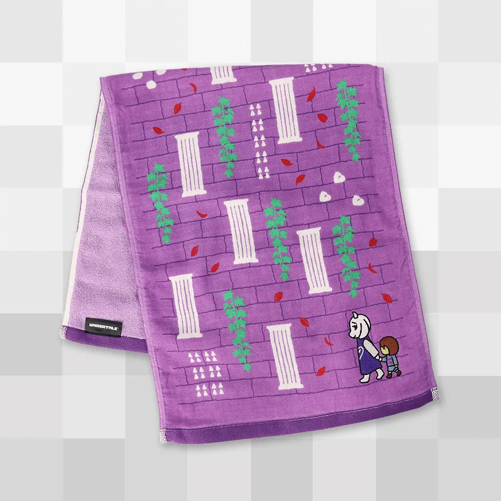 Ruins Face Towel 1