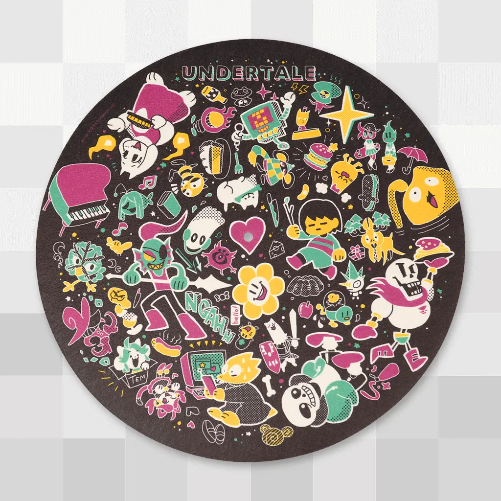 Undertale Vinyl Slipmat 1