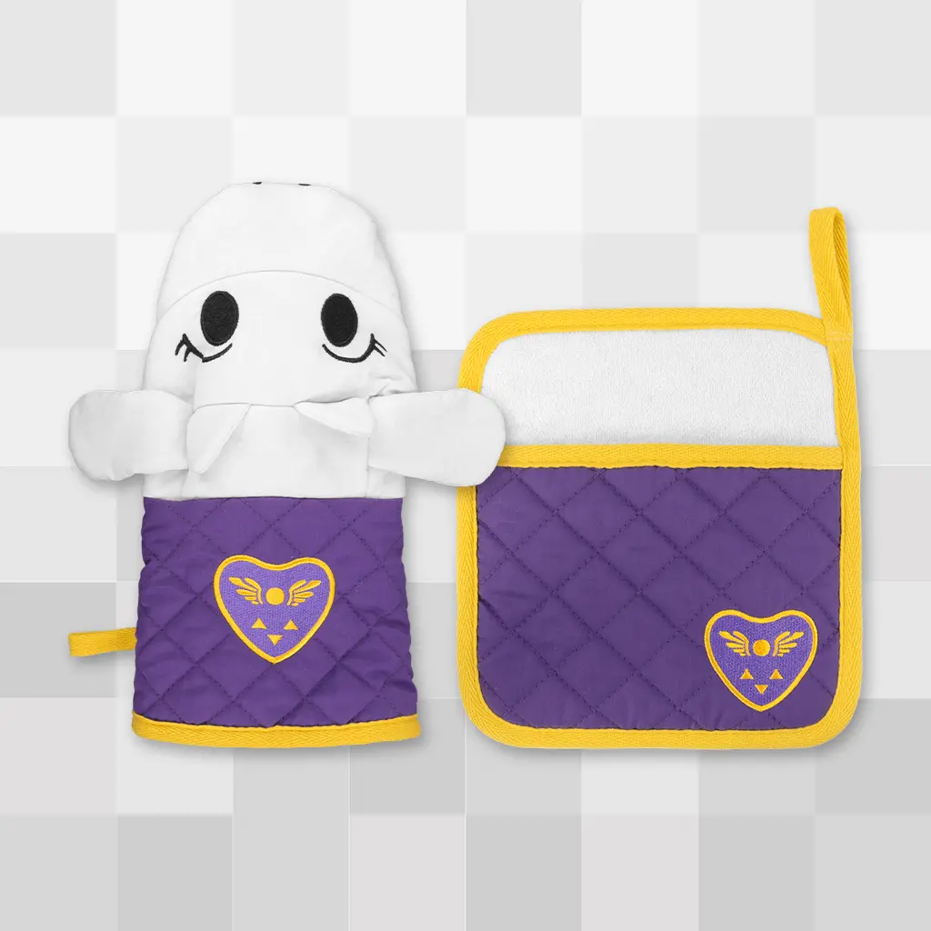 Toriel's Kitchen Oven Mitt & Potholder Set 1