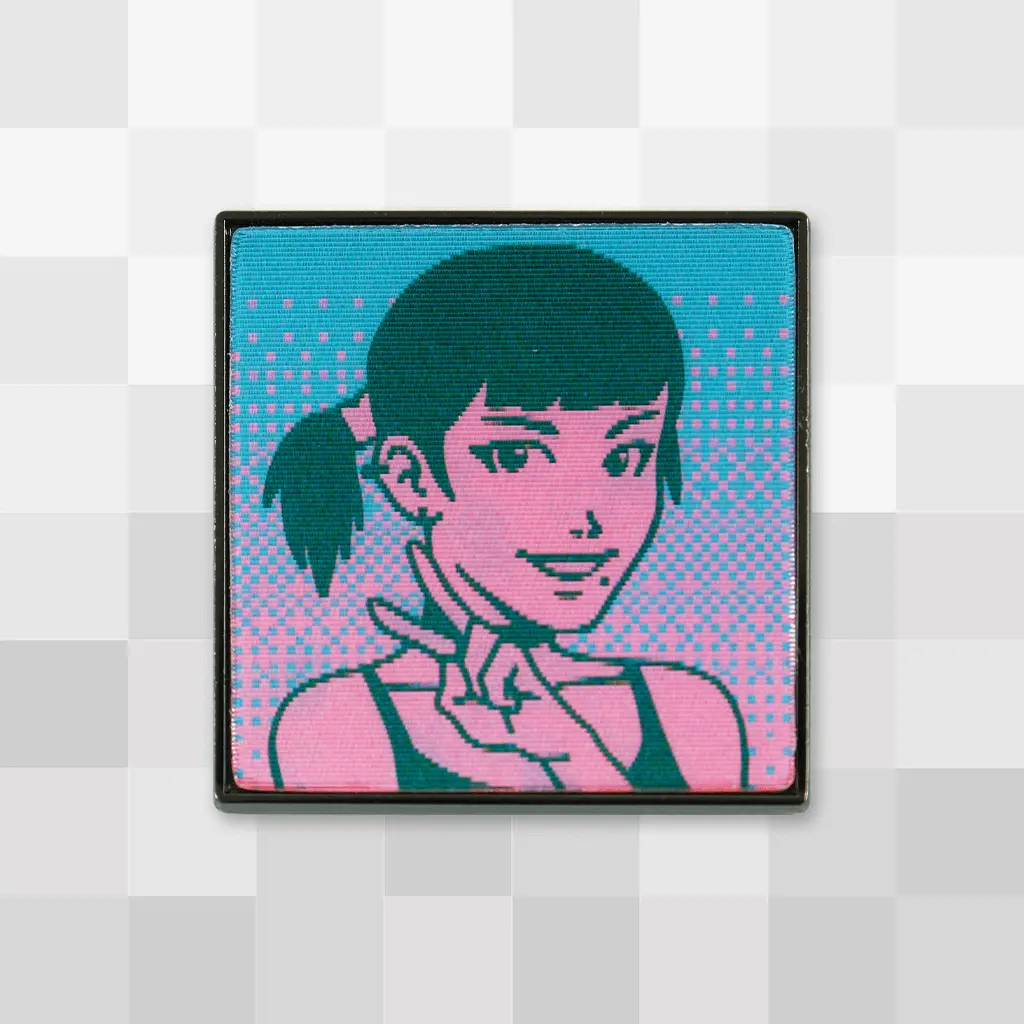 Doomed Already Lenticular Pin 1