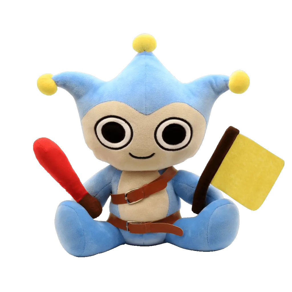 Blue Badger Plush 2